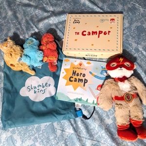 Slumberkins Hero Camp Set, New Never Used